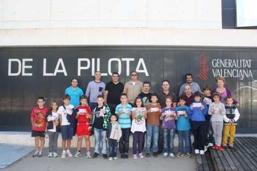 En Pelayo se presentan las escuelas municipales de pilota de la ciudad de Valencia