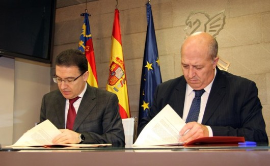 La FPV firma los convenios de la Conselleria de Gobernación para 2013