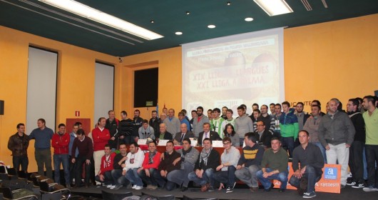 Multitudinària presentació de la Lliga a Llargues d’Alacant 2013