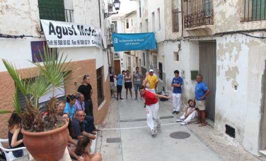 Benimagrell y Parcent lideran el “Trofeo Diputación de Alicante” de llargues 