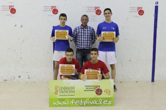 Paco de Alzira y Gabriel de Orba campeones del “Circuit cadet de raspall”