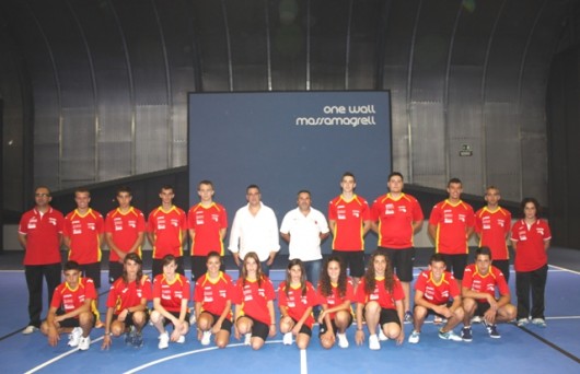 En Massamagrell es van presentar les seleccions de pilota que juguen a Bèlgica