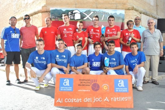 Altea, Benimagrell y Murla, campeones del “Trofeo Diputación de Alicante 2013”