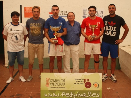 Vicent de Cocentaina y Sergio de Gavarda se proclaman campeones individuales de raspall