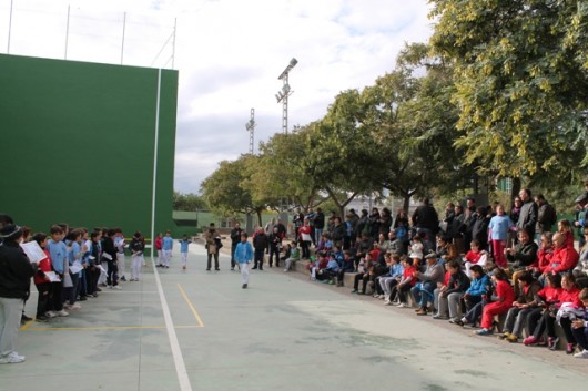 Les escoles de la ciutat de València disfruten de la pilota