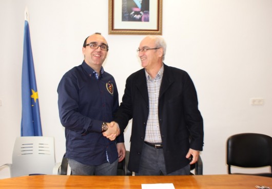 El ayuntamiento de Orba firma un convenio con la FPV para la escuela de tecnificación