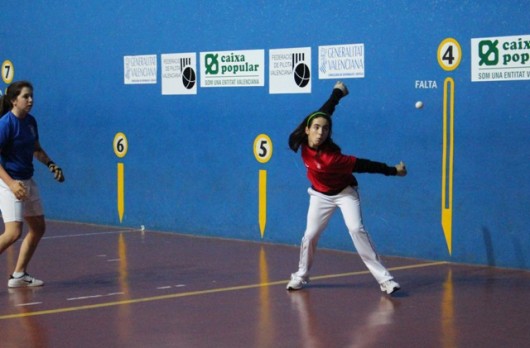 Borbotó, Moixent y Meliana campeones femeninos de los “JECV de frontón individual”