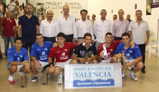 Marrahí i Josep sorprenen al trio i s'emporten el títol de campió de la Lliga Diputació de Raspall