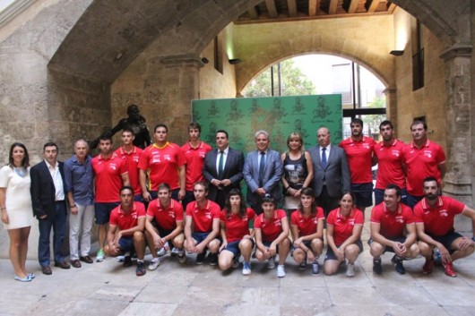 La Diputación reafirma su apoyo a la Selección de Pilota Valenciana 
