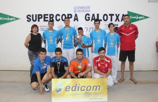 Montserrat, campeón juvenil de la “XIX Supercopa 2014”, de galotxa