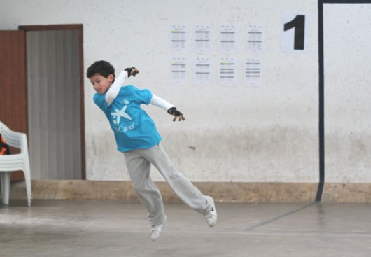 A Moncada es realitza una nova activitat de les escoles de pilota de la ciutat de València