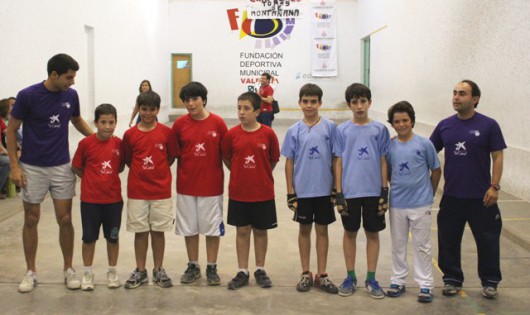 En l'IES Rascanya i Borbotó es juguen competicions de les escoles  de pilota del Cap i Casal