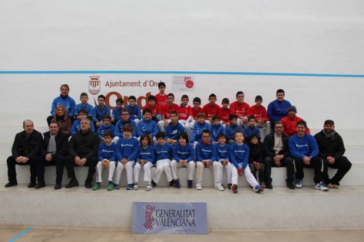 Almassora, Onda y Vila-real, campeones en Castellón de los “JECV de galotxa”