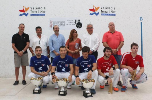 Miguel, Dani y Conillet campeones de la Copa Diputación de Valencia de Escala i Corda