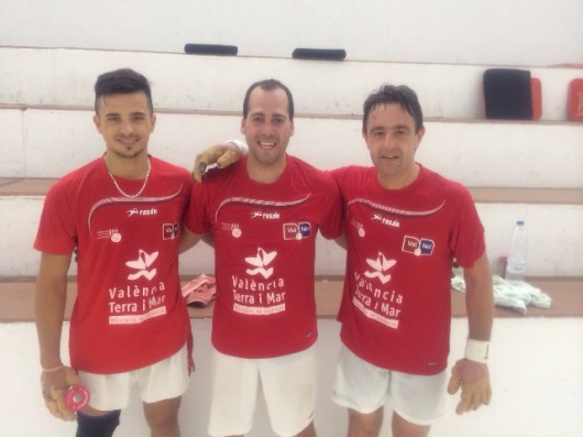 Sergio, Alberto y Roberto pasan a las semifinales de la “XXII Liga de Raspall”