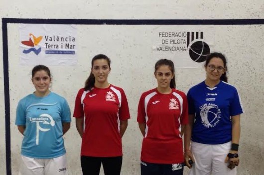 Mar, Myriam, Eva María y Ángela pasan a las semifinales del “Individual Sub-“18