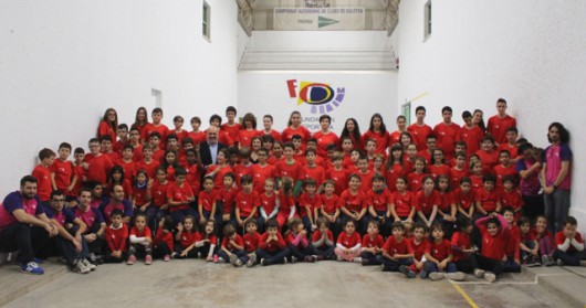 Éxito en la presentación de las escuelas de pilota valenciana de Valencia