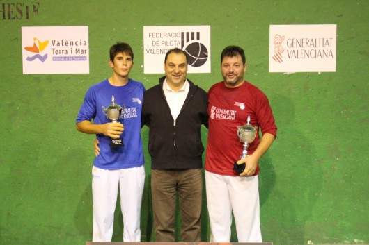 Joan Josep de Valldigna y Andrés de Bugarra campeones de 2ª y 3ª