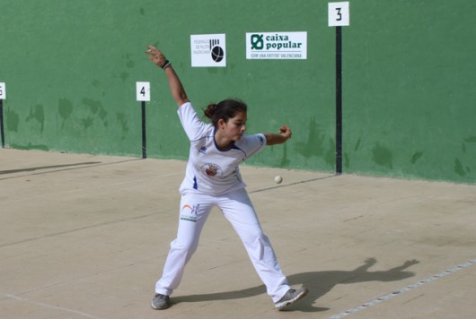 Les finals femenines de frontó individual es juguen a Xaló 
