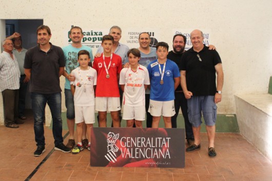 Xavi d'Ondara campió aleví dels “JECV de raspall individual” 