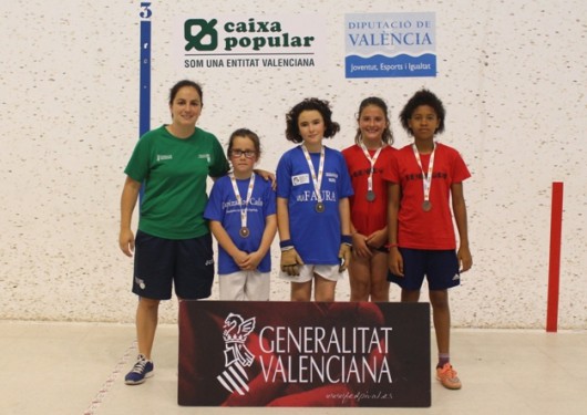 Ángela de Faura campeona benjamín de los “XXXIV JECV de raspall individual”