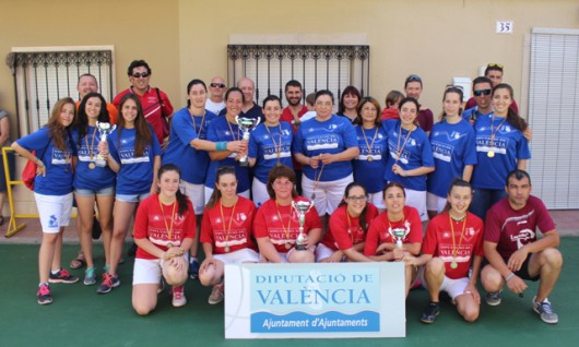 Doblete de Meliana en las finales femeninas en el “XXXIII Trofeo Diputación de Valencia” de raspall