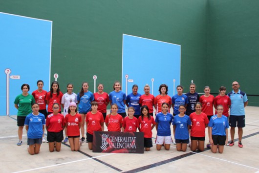 Les xiques mostren tot el seu potencial en la competició en Borbotó 