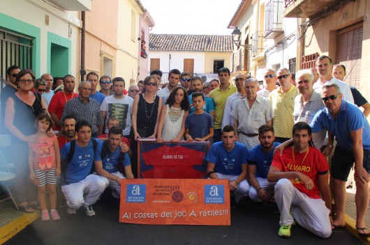Àlvaro de Tibi es homentatjat a les Finals del Diputació d'Alacant