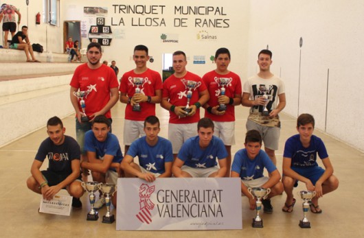 Ramón, Xapa i Raimon campions de la “XII Lliga juvenil de raspall de tecnificació” 