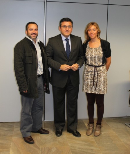 Reunión de trabajo entre la Federación de Pelota y el Ayuntamiento de Valencia