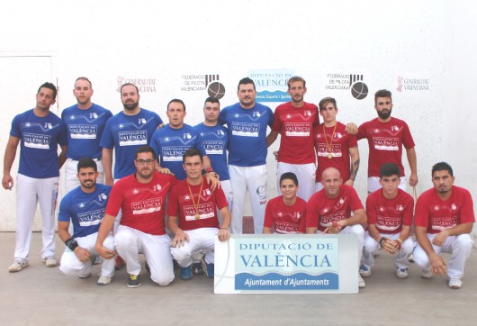 30 Clubs de Pilota Valenciana rebran les ajudes de la Diputació de València