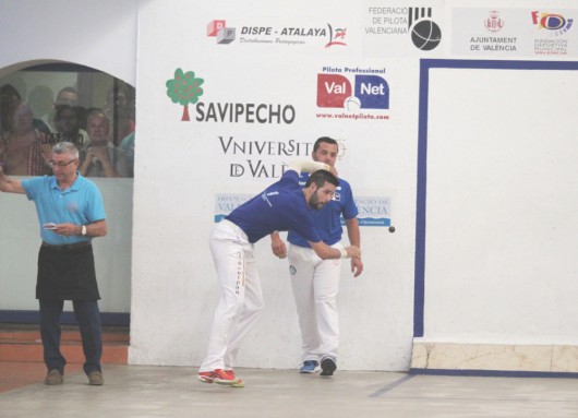 Los cuartos de final del Individual Profesional se inician en Guadassuar