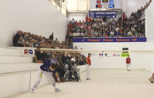 Las dos semifinales del individual de escala y corda se jugaran en Pelayo