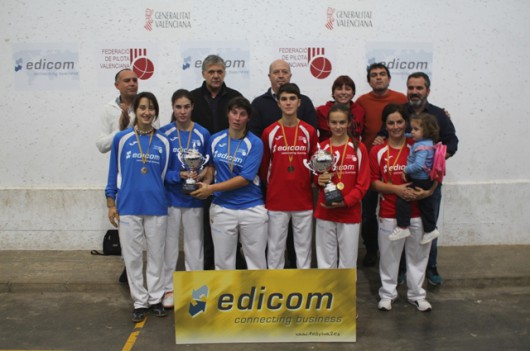 Borbotó A primer campeón femenino del Edicom de galotxa
