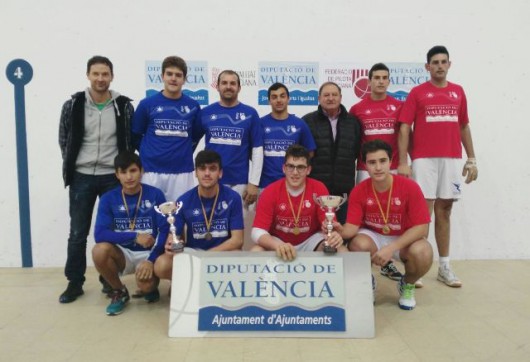 Genovés y Gavarda C campeones del Trofeo Diputación de raspall