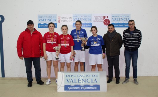Borbotó B campió de la segona femenina del Trofeu Diputació de València de raspall 