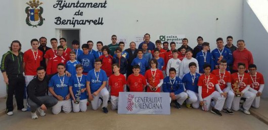 Vinalesa, Moixent, Montserrat y Beniparrell campeones de galotxa de Valencia