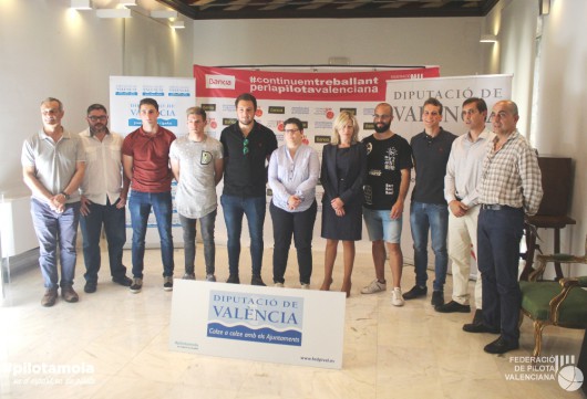 Presentades les finals de la Lliga Professional de Raspall en la Diputació de València 