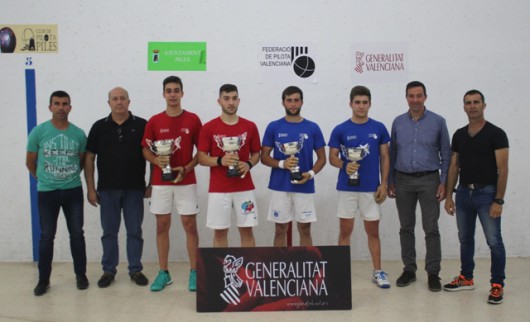 Salelles de Oliva e Ibiza de Xeraco campeones de la Liga dos de raspall