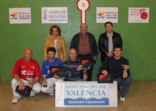 Amado, Juan Antonio, Jaime, Carlos i Lluis primers campions a Alfafar