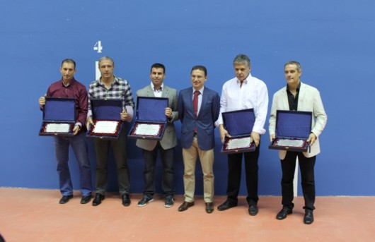 Homenaje a los seis Campeones Profesionales de Escala i Corda