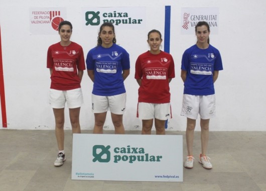 La final del sub-23 de raspall la jugaran Noelia de Beniparrell i Andrea de Montserrat 