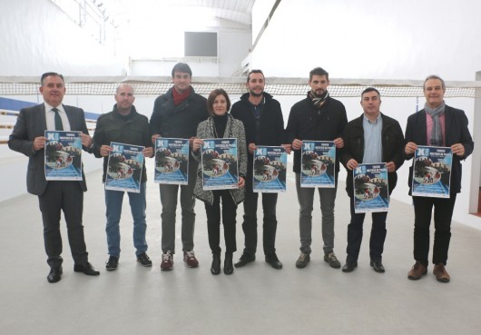  El XI Trofeo “Mestres d’Escala i Corda” se ha presentado en el trinquete de Pelayo
