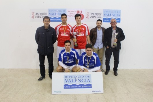 Los deportistas de Muro de Alcoi y La Vall consiguen los primeros títulos del Autonómico de raspall