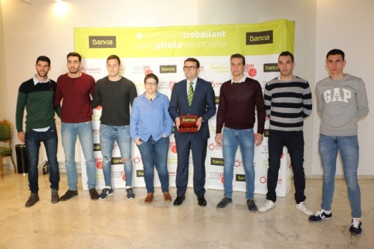 La Diputación de Valencia ha acogido la presentación de la gran final de la Lliga Bankia de raspall