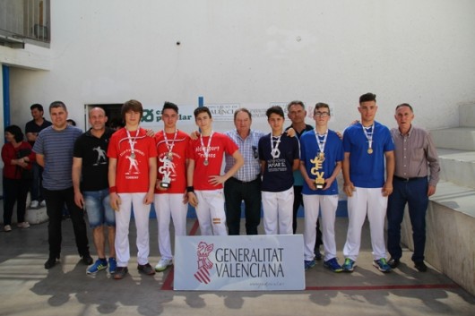 Algimia y Moixent campeones del provincial de Valencia de los JECV escala y corda