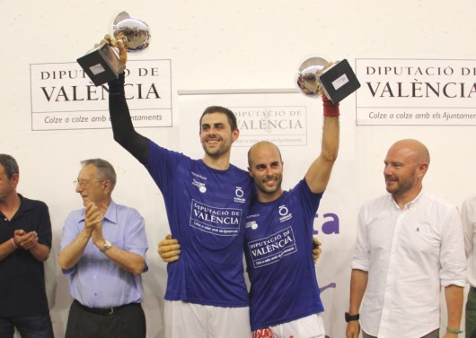 Mario y Brisca grandes campeones de la Copa de Raspall Diputación de Valencia