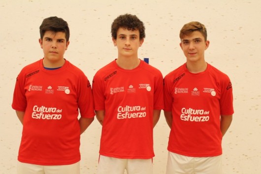 Murcianet, Marc i Fran jugaran la final de la Lliga juvenil de raspall 