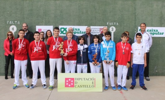 Almassora, Vila-real i Onda campions de frontó dels Jocs Esportius 