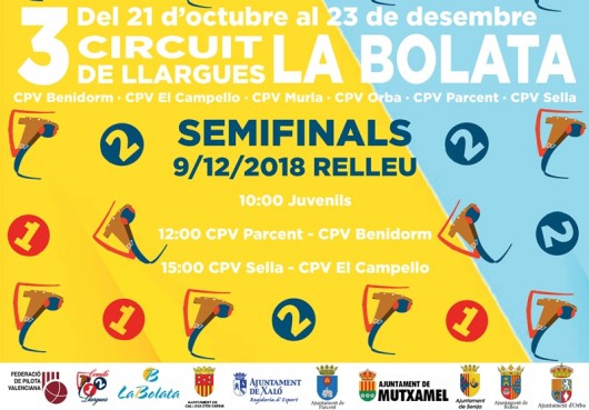 Relleu gaudirà amb les semifinals del Circuit La Bolata